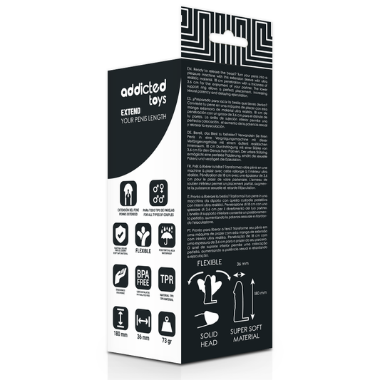 ADDICTED TOYS - PENEL EXTENSION 18 CM