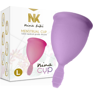 Nina Kikí – Coupe menstruelle violet - taille L