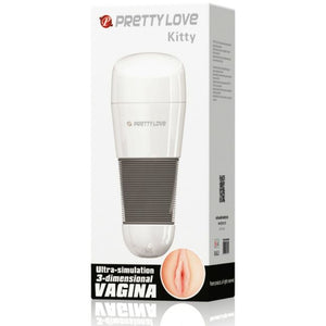 Pretty Love – Masturbateur vagin blanc kitty