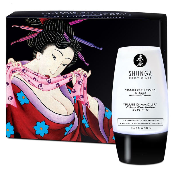 Shunga – Rain of Love, crème stimulante point G (30 ml)