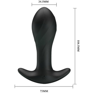 Pretty Love – Vibrateur anal noir