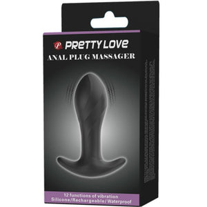 Pretty Love – Vibrateur anal noir