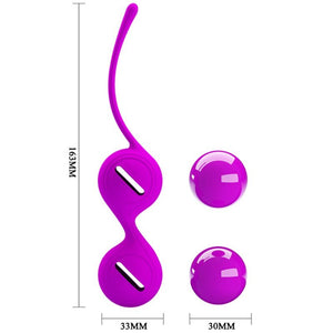 Pretty Love – Boules orgasmiques kegel serrer i lilas