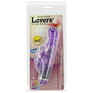 Baile – Vibrateur vitesses multiples avec stimulateur lilas