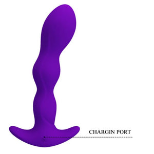 Pretty Love – Massager anal 12 modes de vibration lilas