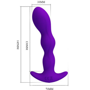 Pretty Love – Massager anal 12 modes de vibration lilas