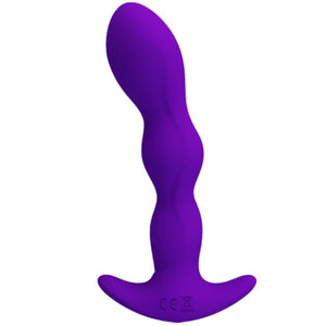 Pretty Love – Massager anal 12 modes de vibration lilas