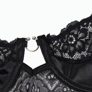 Subblime – Corset corset et ceinture noir