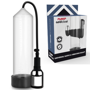 Pump Addicted – Vibrateur transparent rx7