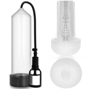Pump Addicted – Rx7 transparent avec masturbateur