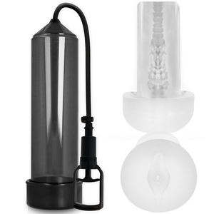 Pump Addicted – Rx7 noir avec masturbateur