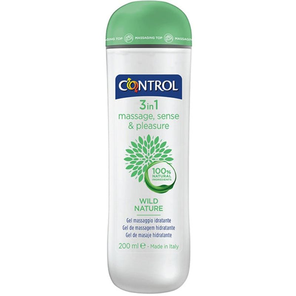 CONTROL - WILD NATURE 3 IN 1 MASAJE GEL 200 ML