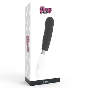 Glossy – Vibrateur paul noir