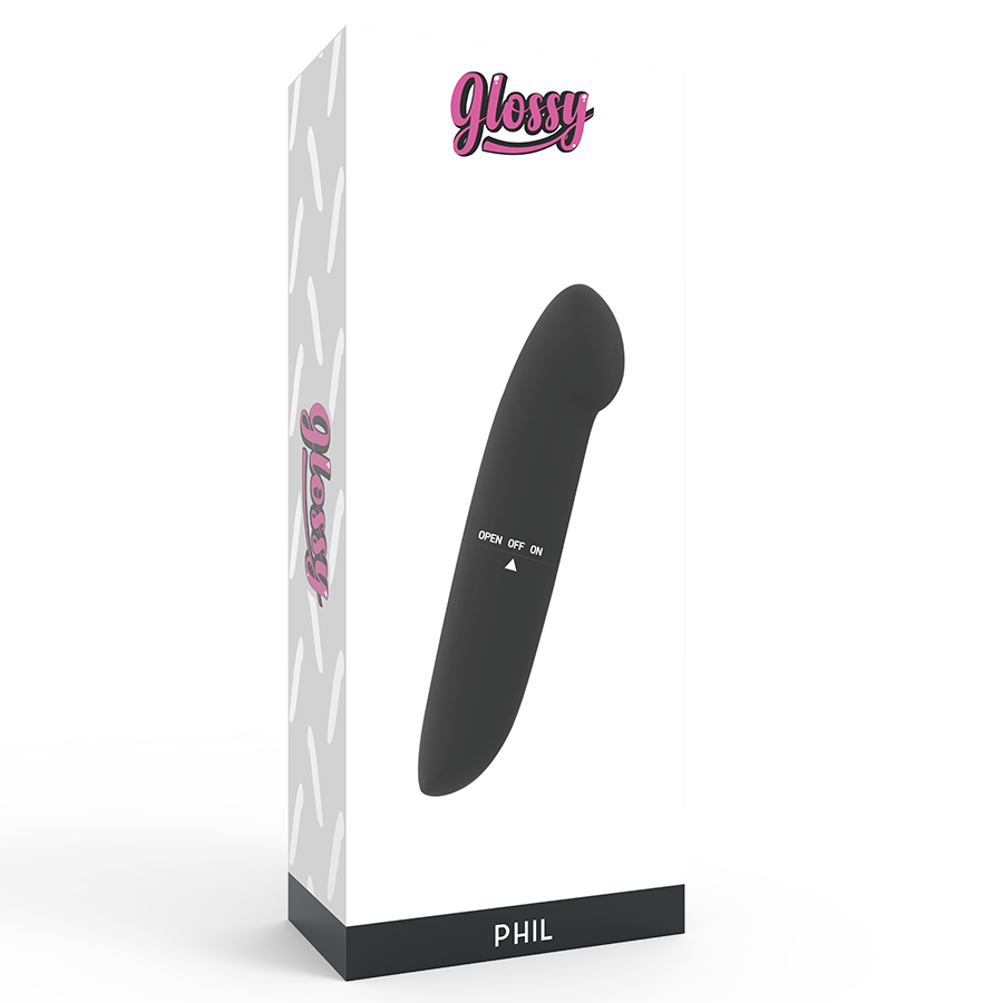 GLANZEND - PHIL VIBRADOR NEGRO