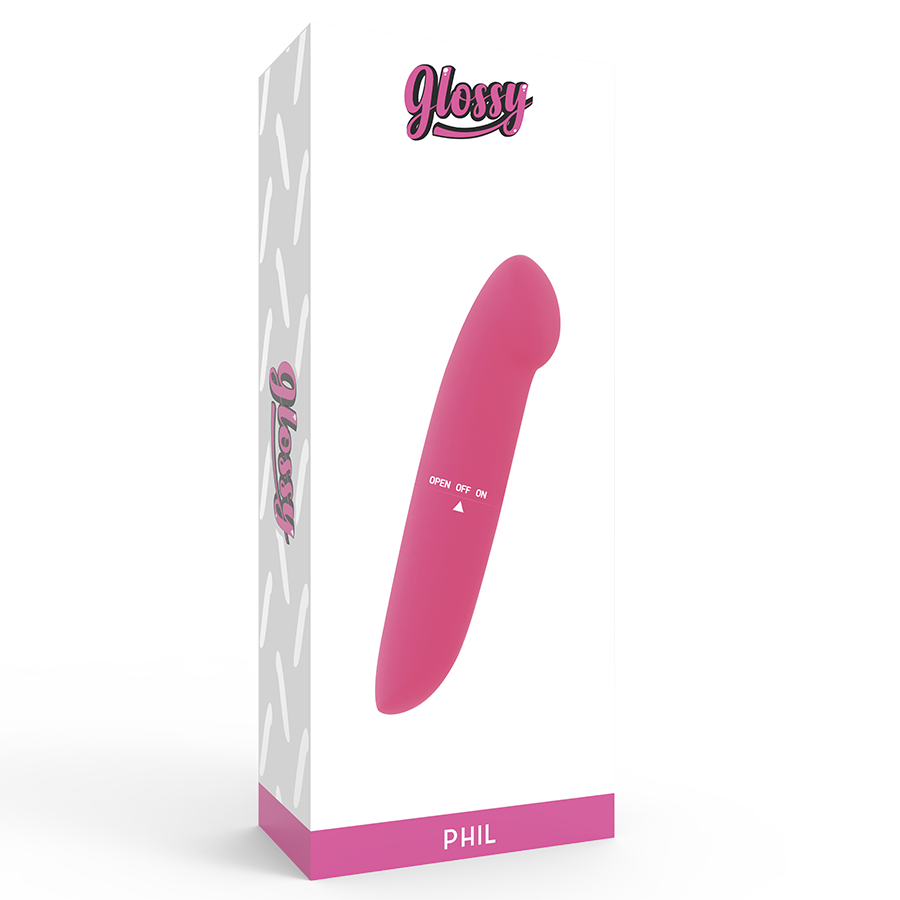 GLOSSY - PHIL VIBRADOR PINK