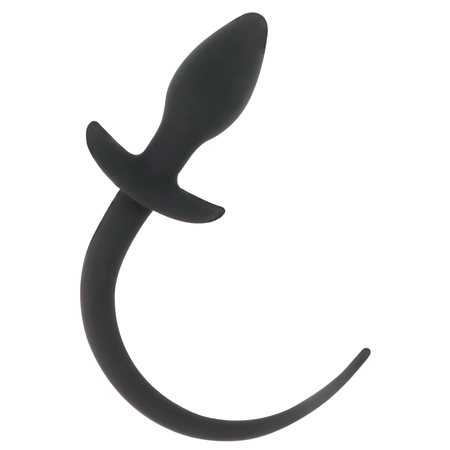 DARKNESS - ANALE PLUG 28 CM SILICONEN ZWART