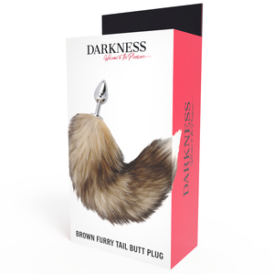 Darkness – Tail butt plug silver