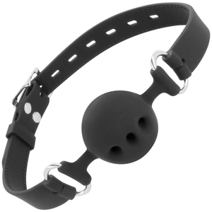Darkness – Bton en silicone respirant noir