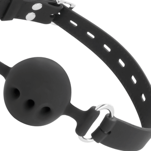 Darkness – Bton en silicone respirant noir