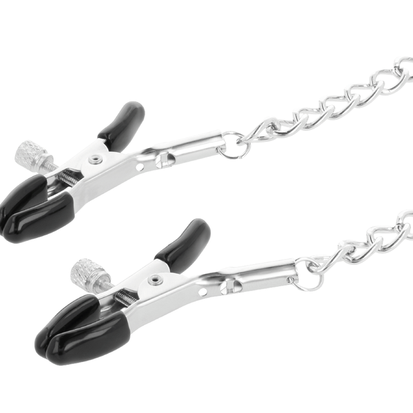 DARKNESS - ADJUSTABLE PINZAS PARA PEZONES ADJUSTABLES METAL