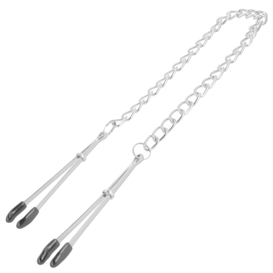 DARKNESS - ADJUSTABLE PINZAS PARA PEZONES METAL