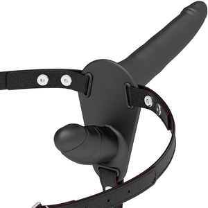 Fetish Submissive Harness – Double pénétration noir