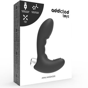 Addicted Toys – Vibrateur prostatique rechargeable modèle 4 - noir