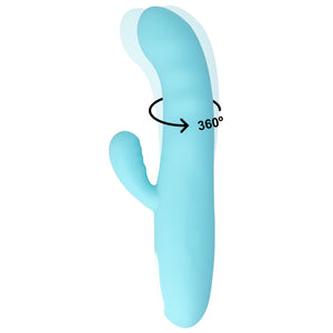 MIA – Vibrateur rotatif eiffel turquoise bleu