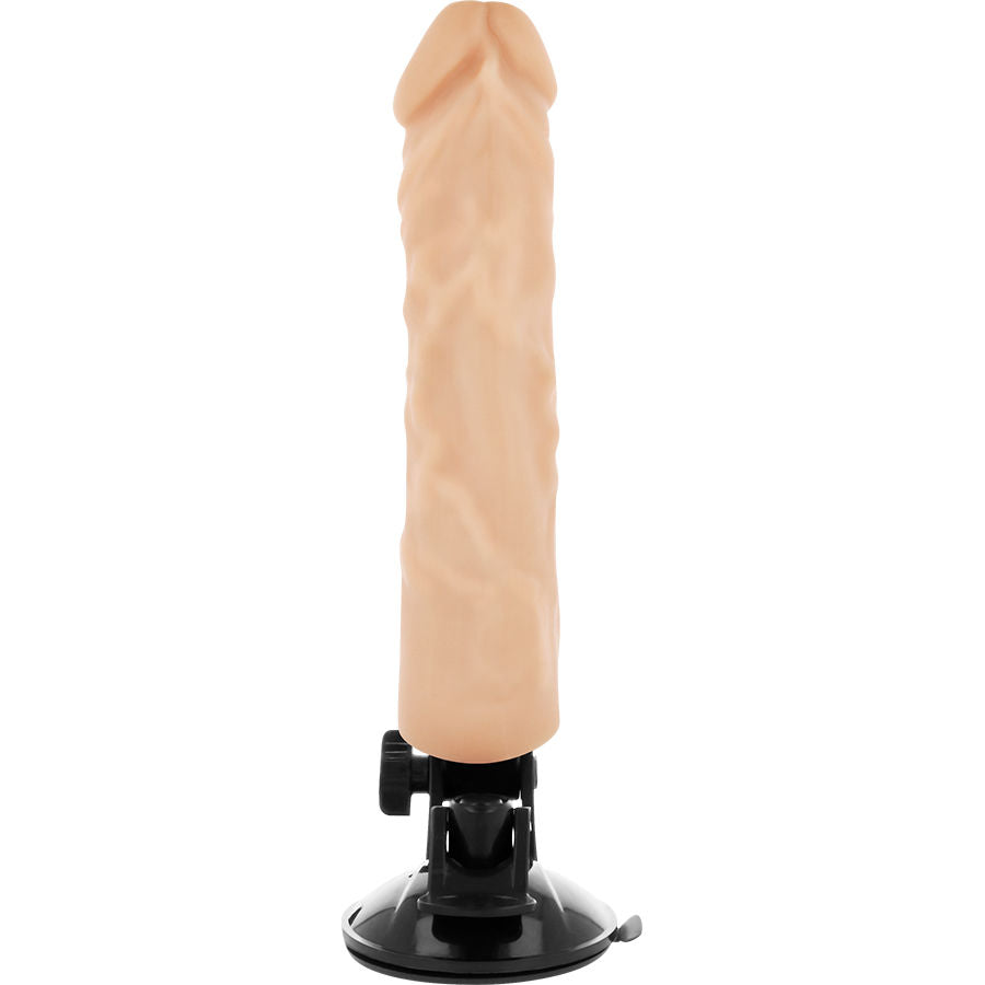 BASECOCK - VIBRATEUR RÉALISTE TÉLÉCOMMANDE NOIR 21 CM -O- 4 CM