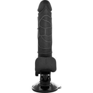 Basecock – Vibrateur réaliste télécommande noir 18.5 cm -o- 4cm