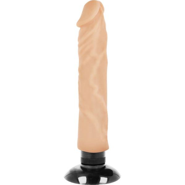 Basecock – Vibrateur réaliste 2-1 naturel 20 cm -o- 4 cm