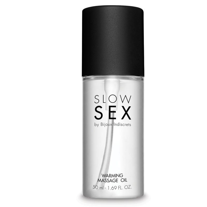 Bijoux – Huile de massage sexe lent effet chaleur 50 ml