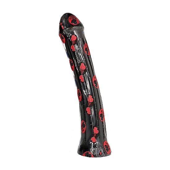 HELEMAAL ZWART - 31 CM DILDO PLUG