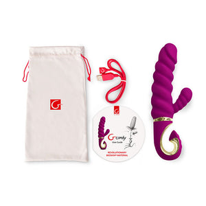G-Vibe – Fun toys lapin vibrateur gcandy sweet framboise
