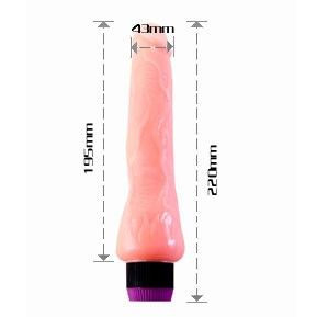 BAILE - REALISTIC VIBRADOR 19.5 CM