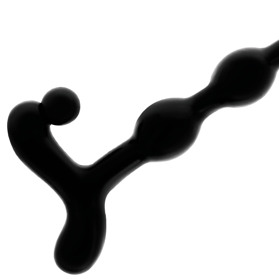 ADDICTED TOYS - ANALE BOLAS 22 CM ZWART