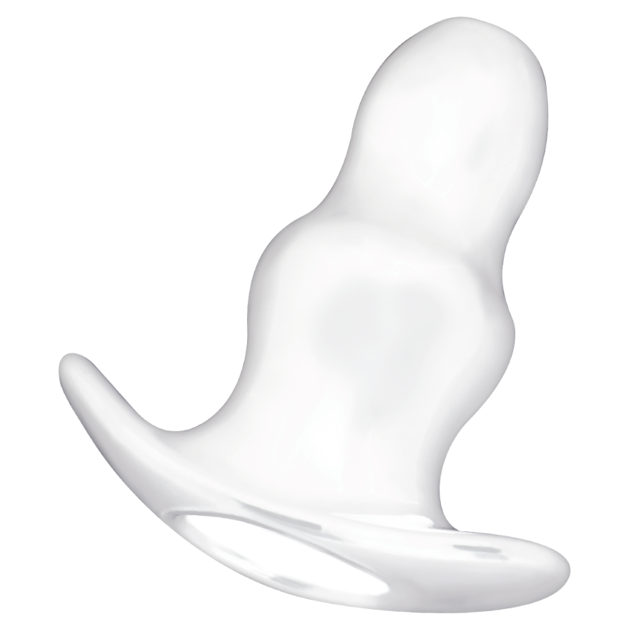 VERSLAAFD SPEELGOED - PEQUEÑO ANAAL DILATADOR 7 CM - TRANSPARANT