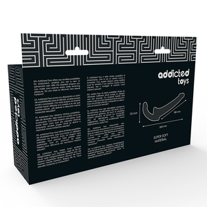 Addicted Toys – Gode avec arn S sans soujection noir
