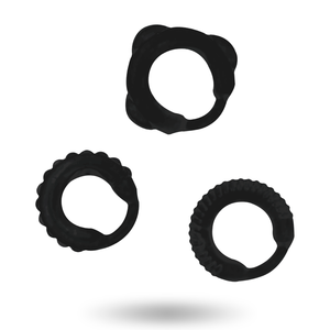 Addicted Toys – Ensemble c-ring noir