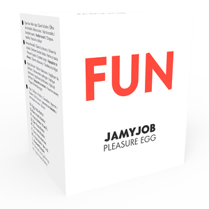 Jamyjob – Egg masturbateur rouge edition discrett