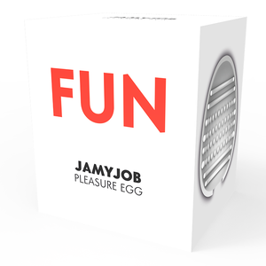 Jamyjob – Egg masturbateur rouge edition discrett