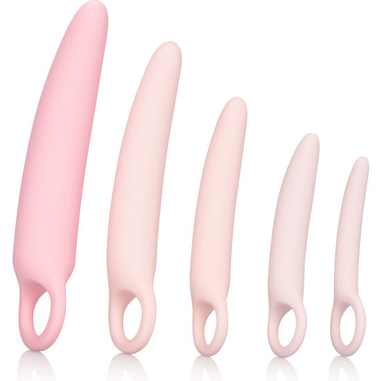CALEXOTICS - INSPIRE KIT VAGINAL DILATADOR SILICONA 5 PCS