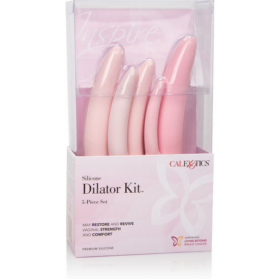 CALEXOTICS - INSPIRE KIT VAGINAL DILATADOR SILICONA 5 PCS