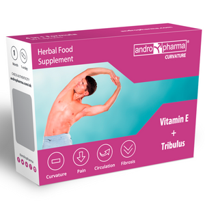Andropharma – Curvature, complément confort intime masculin (30 gélules)