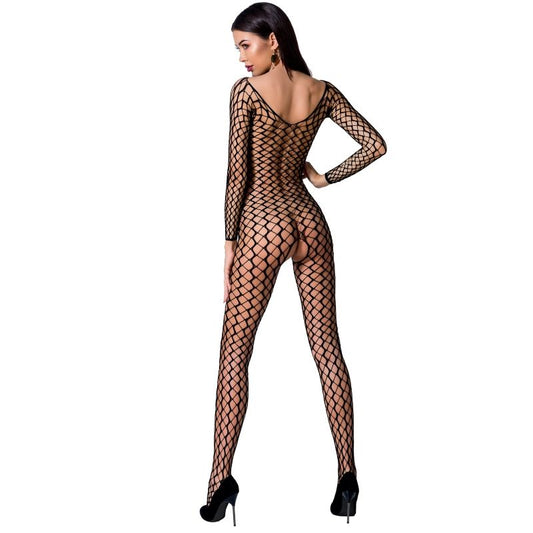 PASSION - FEMME BS068 BODYSTOCKING ROUGE TAILLE UNIQUE