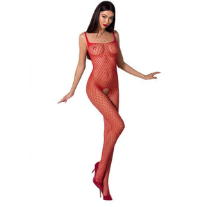 Passion – Femme bs071 bodystocking blanc taille unique