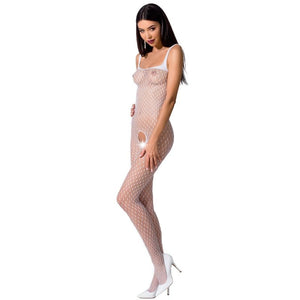 Passion – Femme bs071 bodystocking blanc taille unique