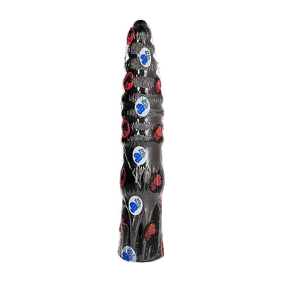 HELEMAAL ZWART - ANAAL 33 CM