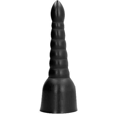 HELEMAAL ZWART - DILDO 34 CM