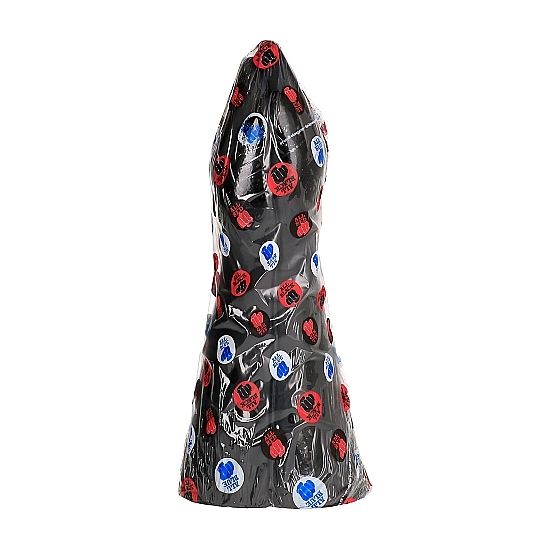 HELEMAAL ZWART - DILDO FISTING 39 CM
